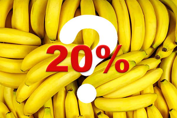 Бананы в России могут подорожать на 20%